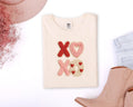 Comfort Colors Faux Yarn XOXO Valentine's Tee