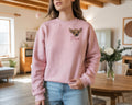 Custom Embroidered Pet Portrait Sweatshirt | Personalized Monogrammed Dog Cat Crewneck