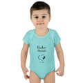 Personalized Baby Footprint Bodysuit | Custom Name, Pregnancy Announcement