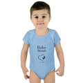 Personalized Baby Footprint Bodysuit | Custom Name, Pregnancy Announcement