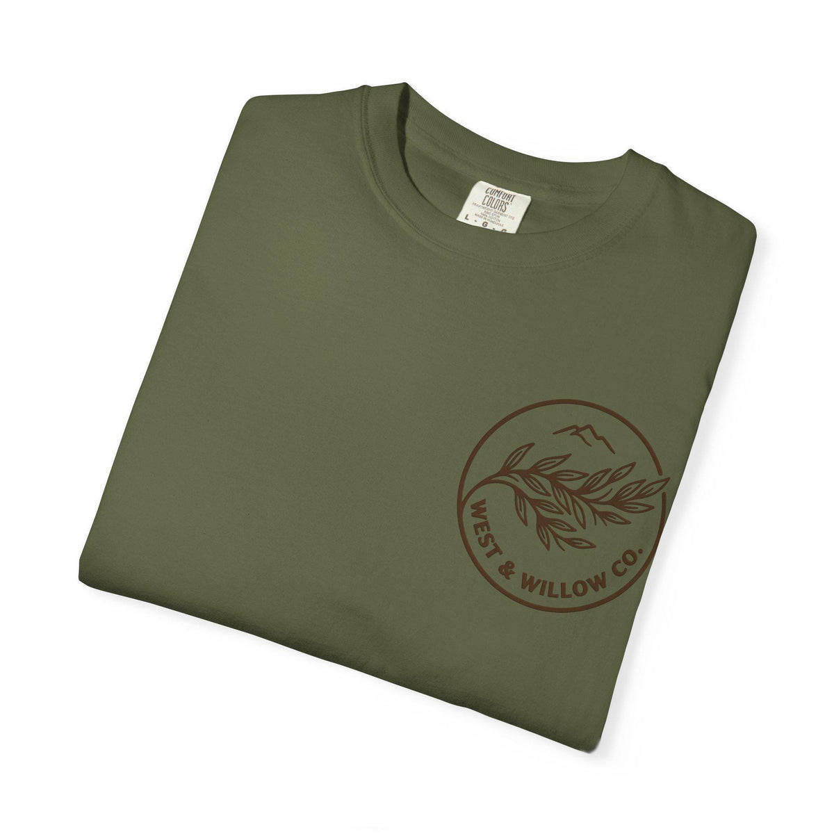 Custom Logo Comfort Colors 1717 Tee | Personalized Business Branding Shirt