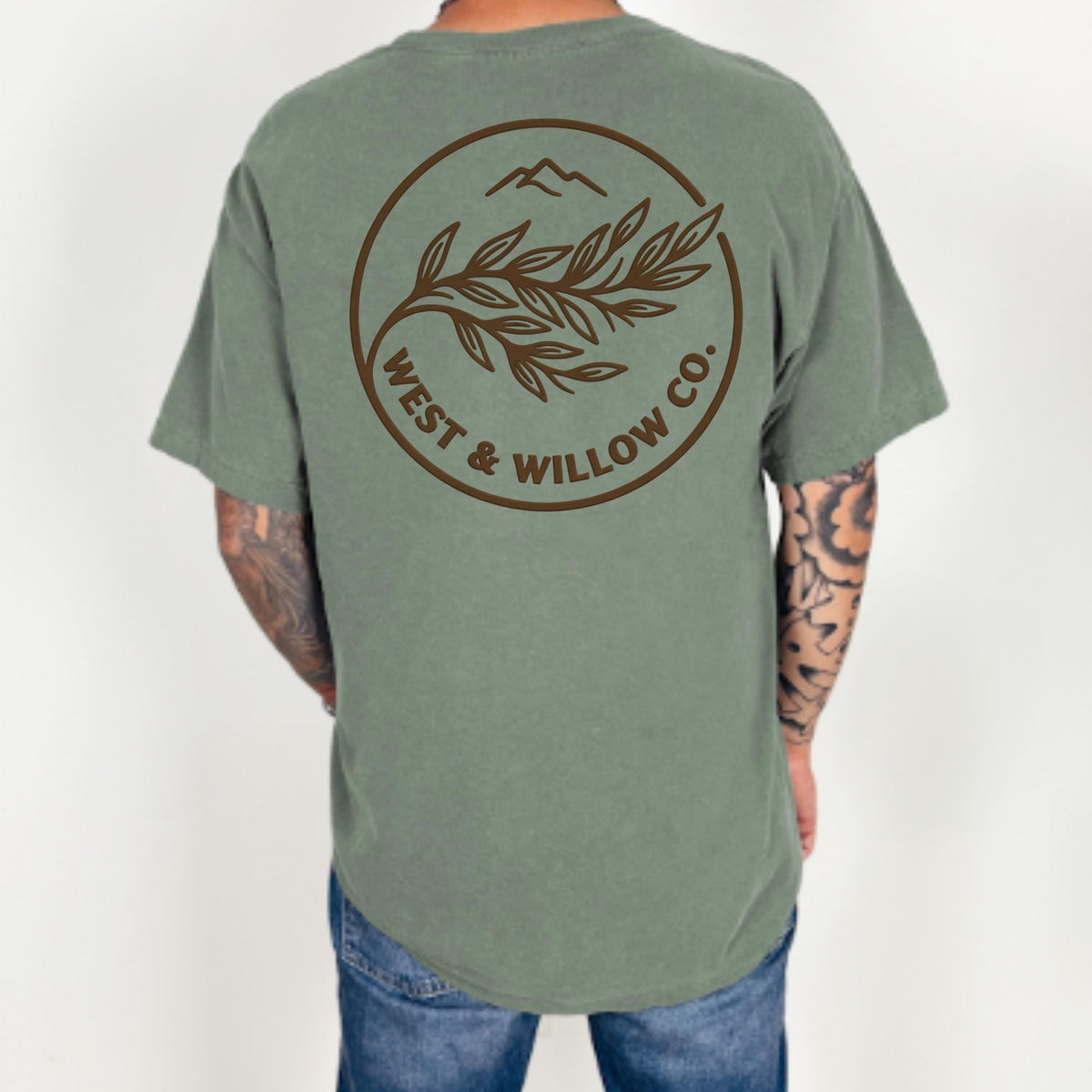 Your Custom Logo Comfort Colors 1717 Tee | Personalized Business Branding Shirt