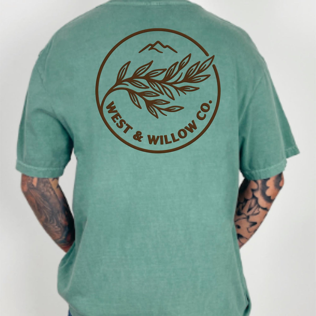 Your Custom Logo Comfort Colors 1717 Tee | Personalized Business Branding Shirt