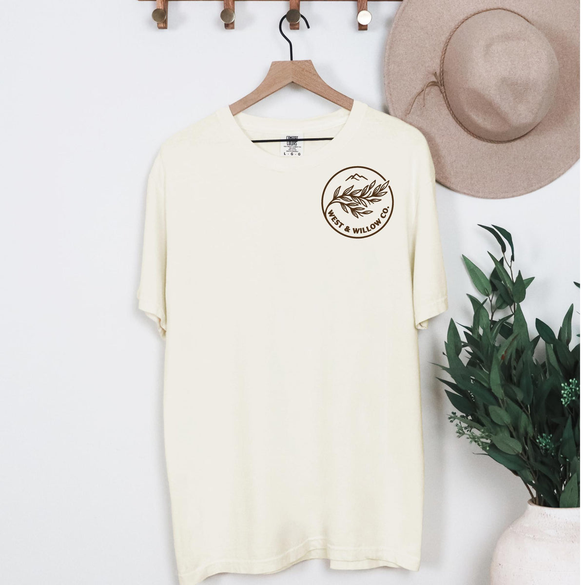 Your Custom Logo Comfort Colors 1717 Tee | Personalized Business Branding Shirt