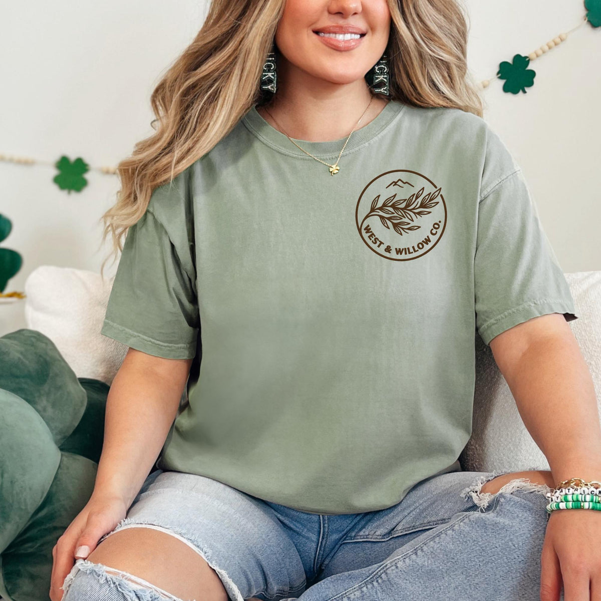 Your Custom Logo Comfort Colors 1717 Tee | Personalized Business Branding Shirt