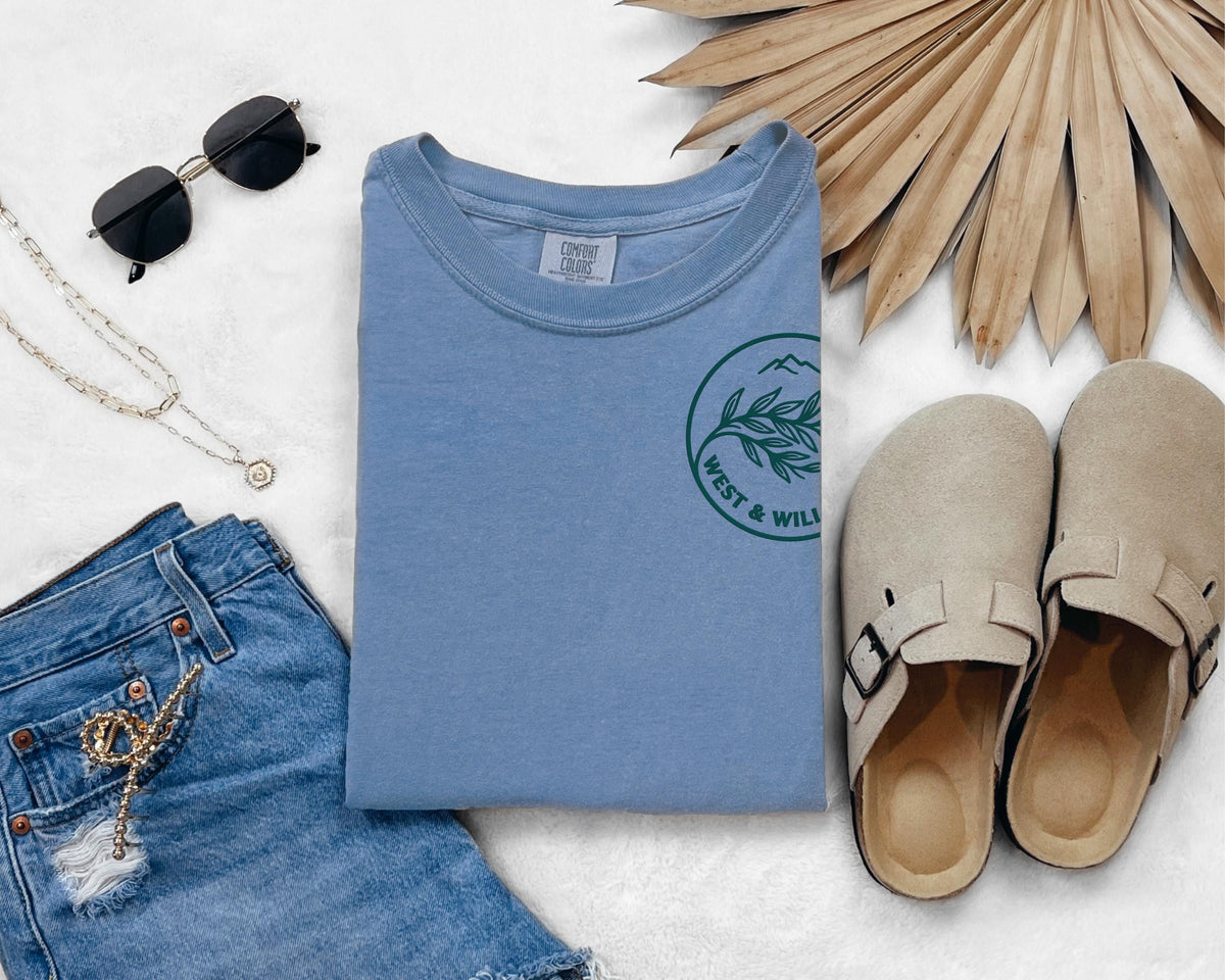 Your Custom Logo Comfort Colors 1717 Tee | Personalized Business Branding Merch