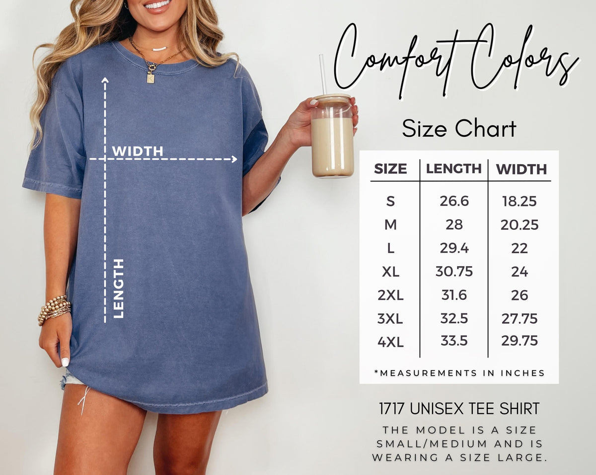 Your Custom Logo Comfort Colors 1717 Tee | Personalized Business Branding Merch