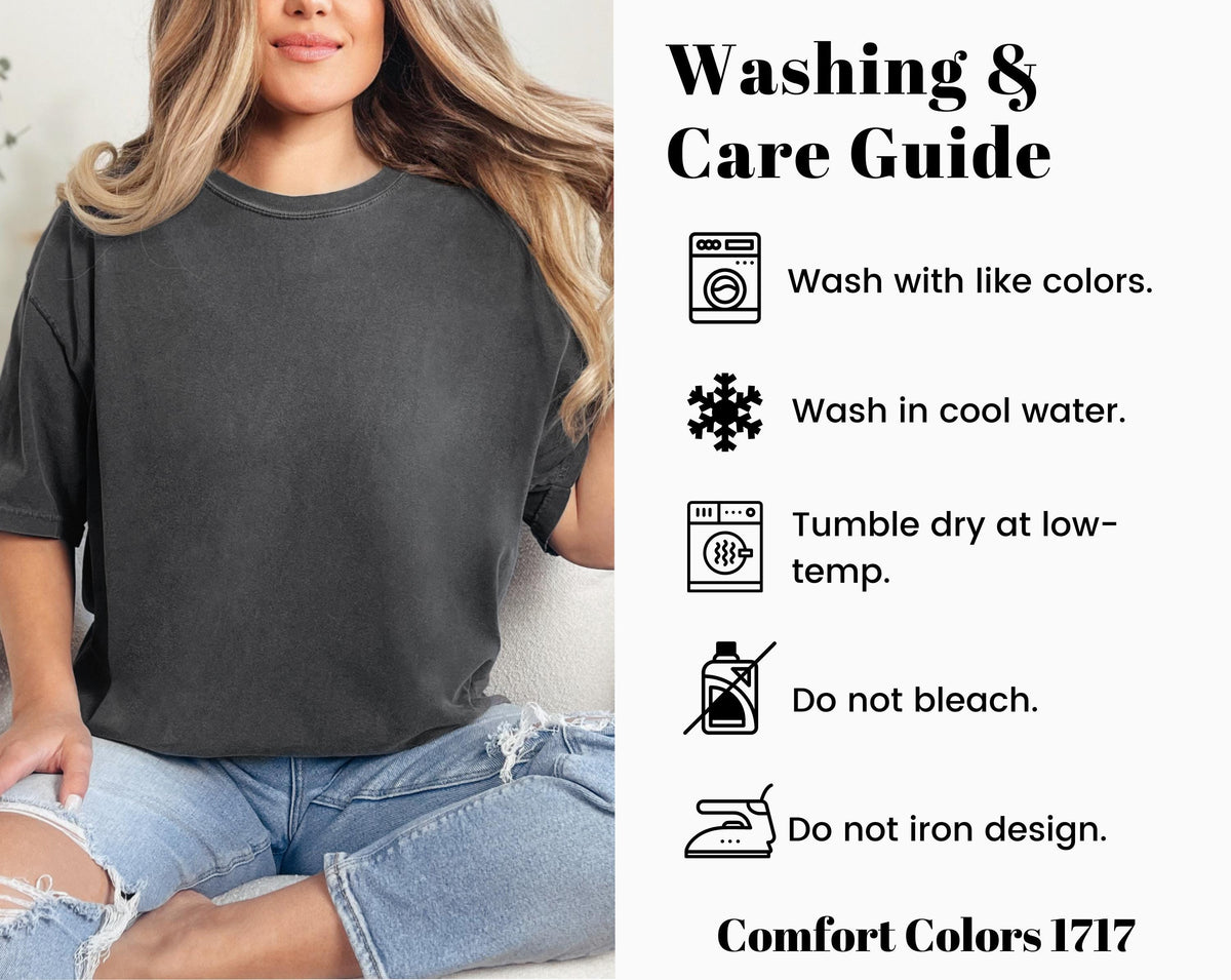Your Custom Logo Comfort Colors 1717 Tee | Personalized Business Branding Merch