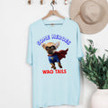 Custom Hand-Drawn Dog Tee | Personalized Pet Comfort Colors® Cotton Tee