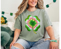 Tie-Dye Four-Leaf Clover T-Shirt | St. Patrick's Day Shamrock Tee