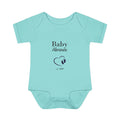 Personalized Baby Footprint Bodysuit | Custom Name, Pregnancy Announcement