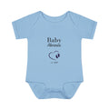Personalized Baby Footprint Bodysuit | Custom Name, Pregnancy Announcement