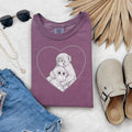 Punch the Monkey Hugging Plushie Comfort Colors Tee