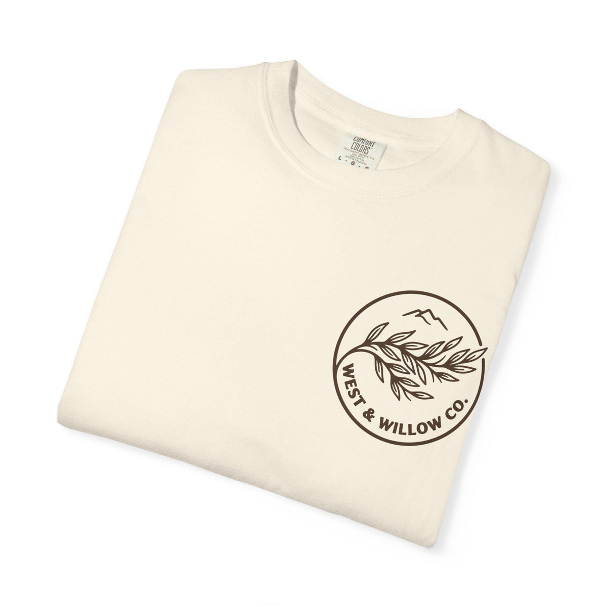 Custom Logo Comfort Colors 1717 Tee | Personalized Business Branding Shirt