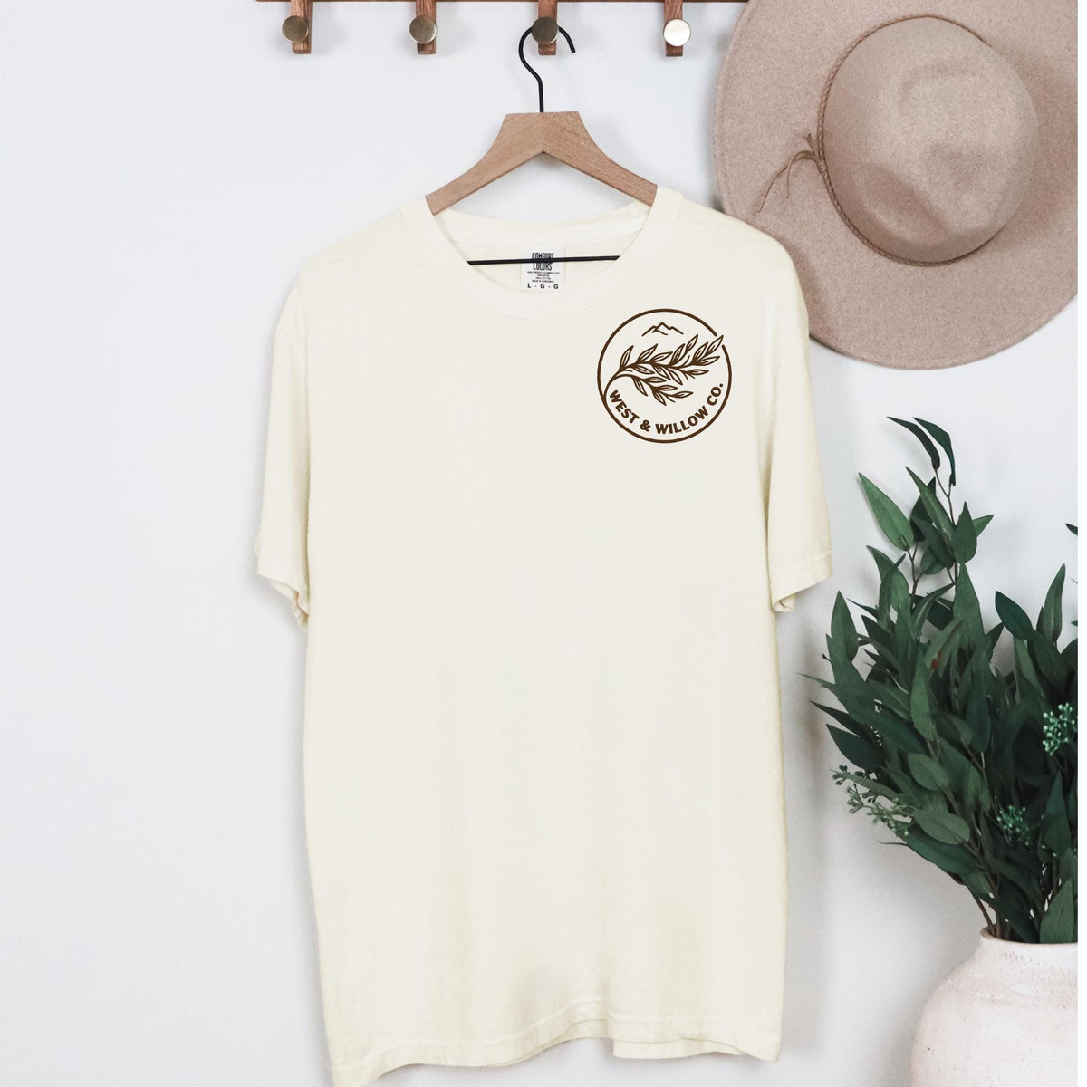 Custom Logo Comfort Colors 1717 Tee | Personalized Business Branding Shirt