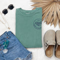 Custom Embroidered Logo Comfort Colors Shirt | Personalized Business Merch
