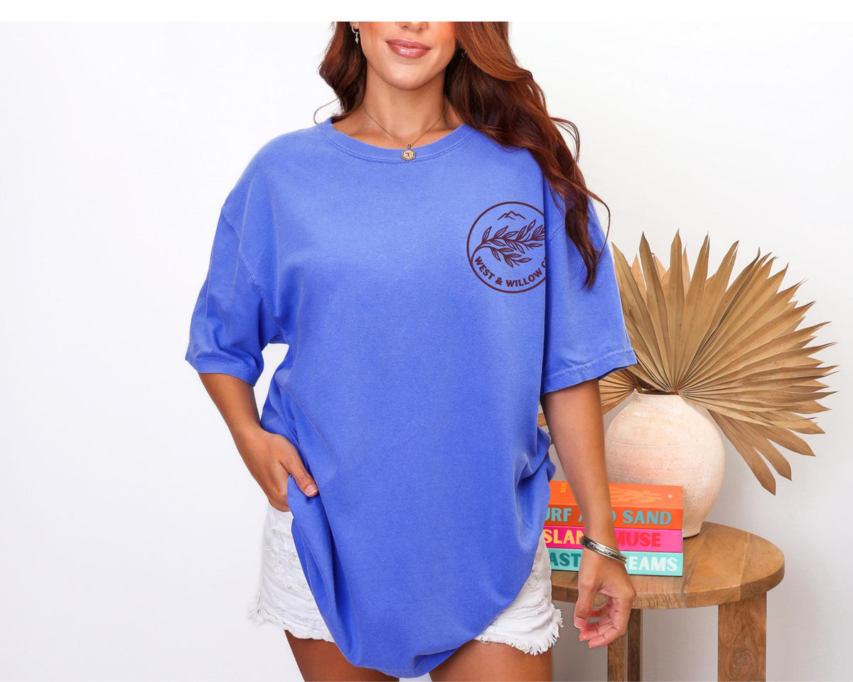 Your Custom Logo Comfort Colors 1717 Tee | Personalized Business Branding Merch