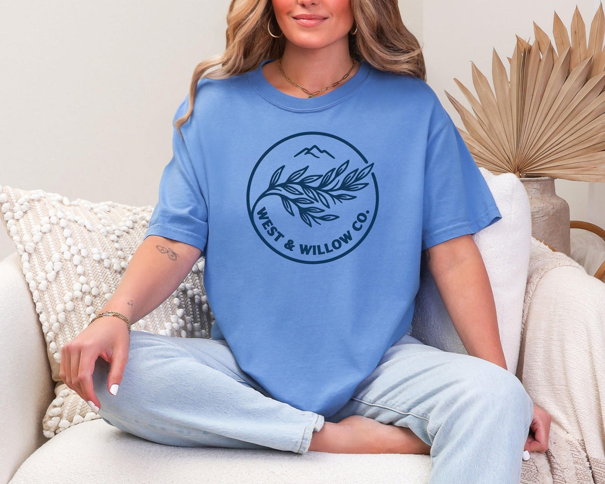 Your Custom Logo Comfort Colors 1717 Tee | Personalized Business Branding Merch