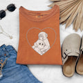 Punch the Monkey Hugging Plushie Comfort Colors Tee