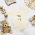 Personalized Baby Footprint Bodysuit | Custom Name, Pregnancy Announcement
