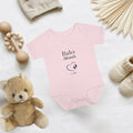 Personalized Baby Footprint Bodysuit | Custom Name, Pregnancy Announcement