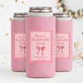 Bachelorette can cooler slim can size option