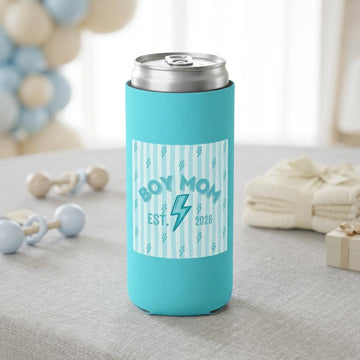 Custom Neoprene Baby Shower Can Cooler Personalized Drink Sleeve (Bundle of 25)