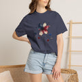 250 Years America Floral Commemorative T-shirt - lifestyle shot