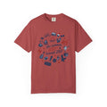 Summer USA Turned 250 Commemorative T-shirt, featuring patriotic summer-themed graphic design