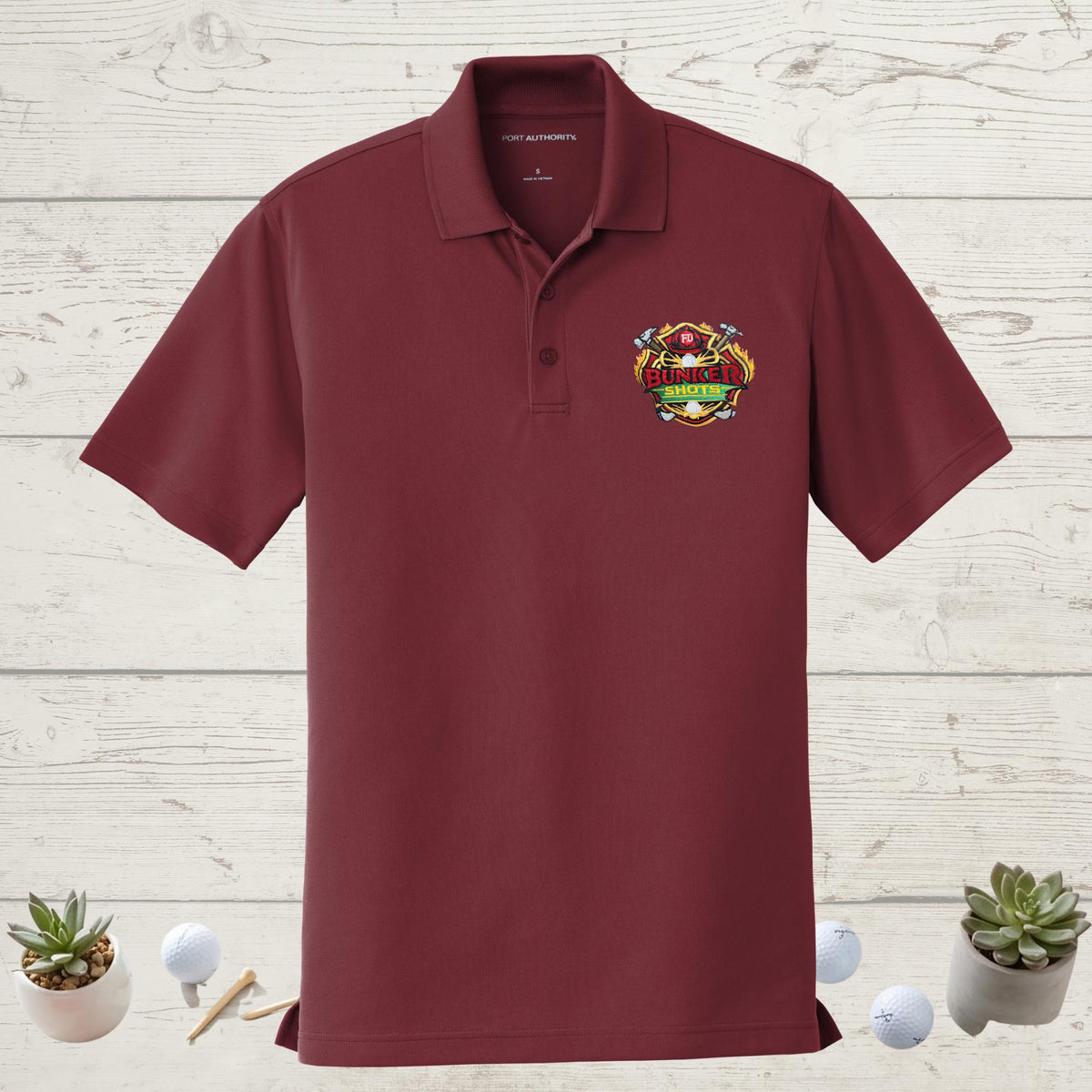 Custom polo shirt colorway options