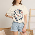 Summer USA Turned 250 Commemorative T-shirt, featuring patriotic summer-themed graphic design