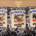 Custom duck camo slim drink sleeve styled for event