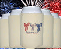 America's 250th Can Cooler - close-up print detail