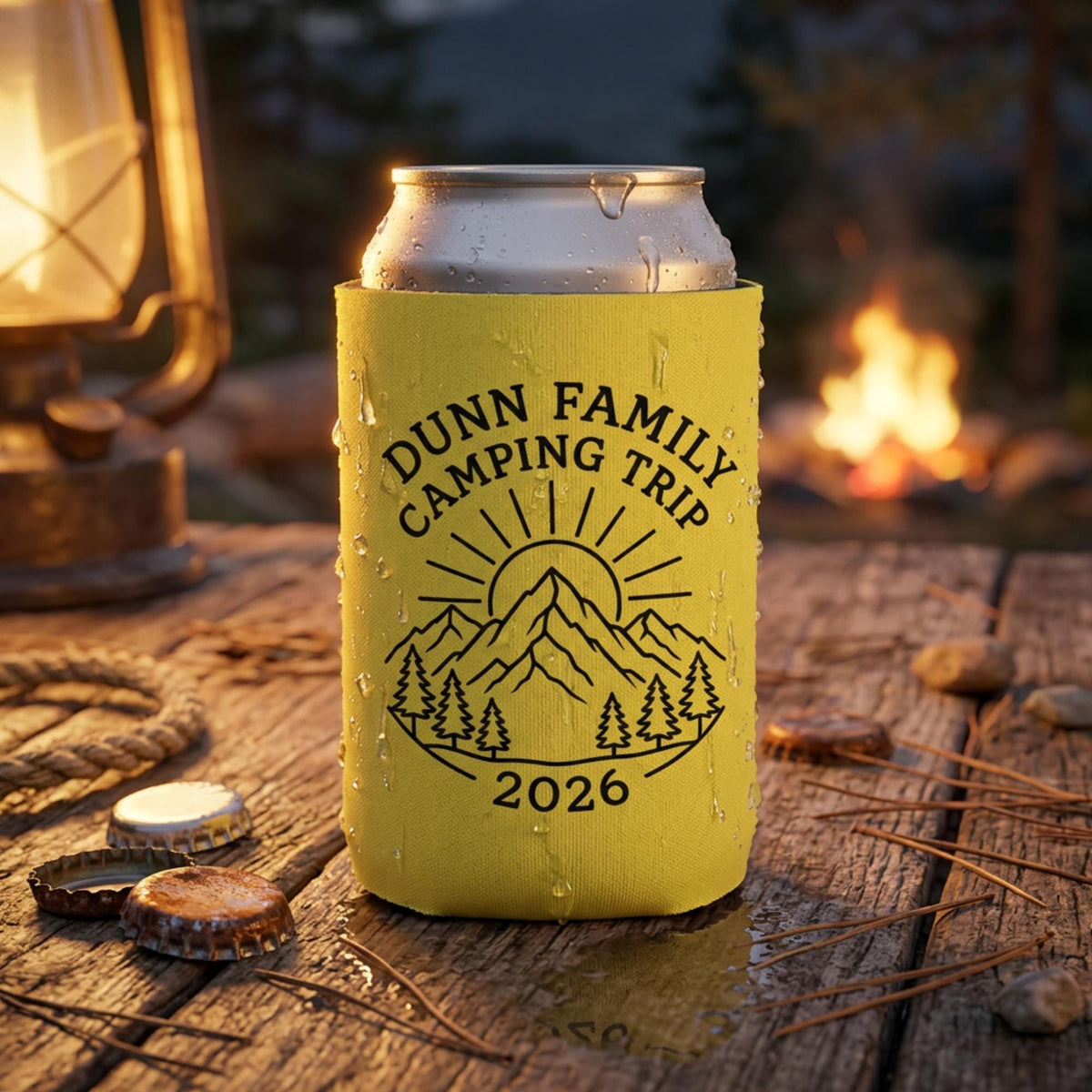 Custom Neoprene Can Cooler - group photo of multiple coolers