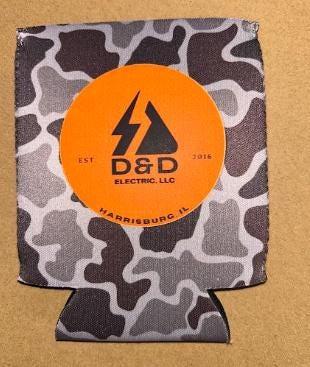 Duck camo slim drink sleeve design proof