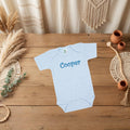 Custom baby bodysuit, Cotton Candy colorway