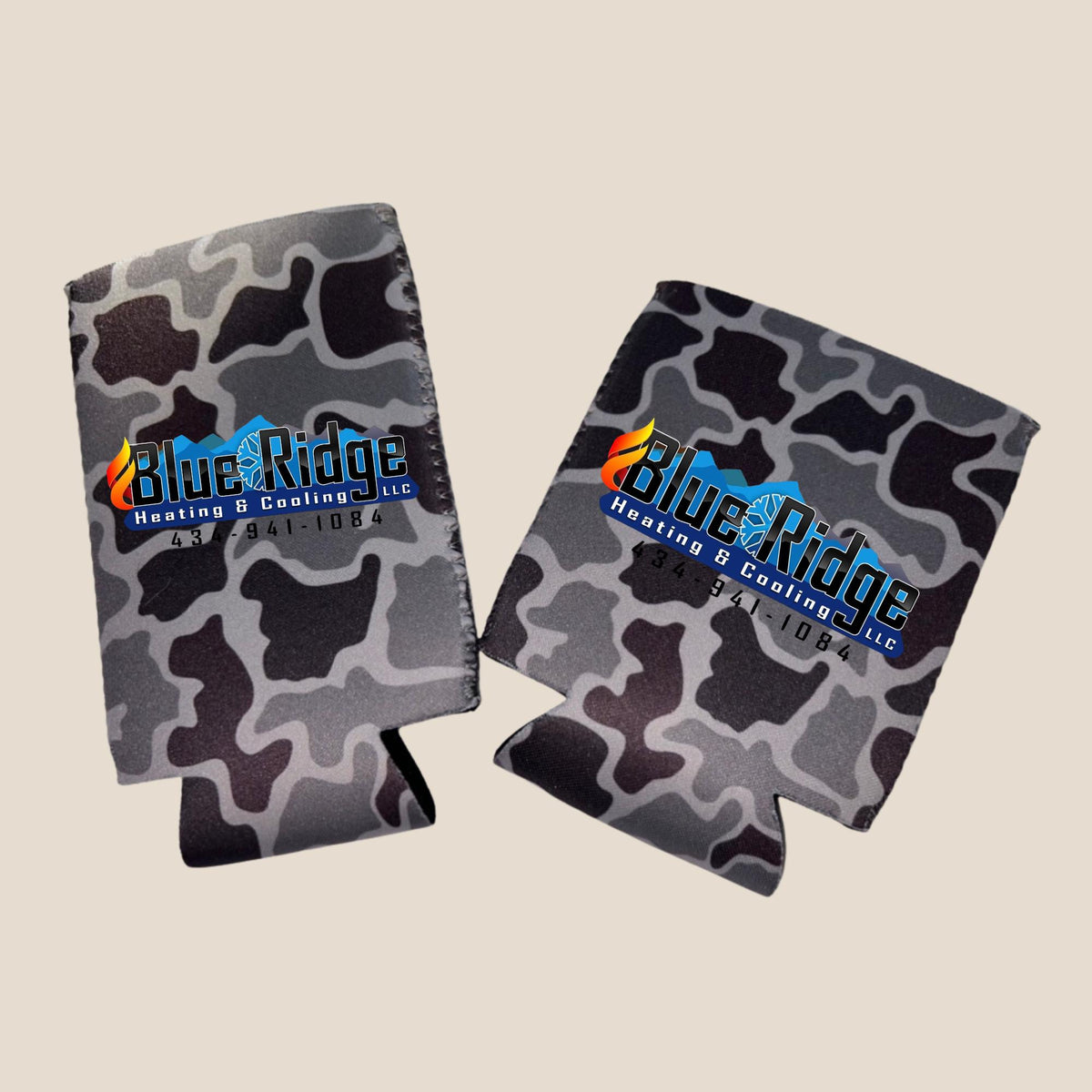 Custom duck camo cooler bundle for corporate event branding