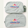 Custom Embroidered Comfort Colors Belt Bag - detail shot