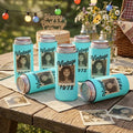 Vintage Polaroid Can Cooler - full color print, additional angle