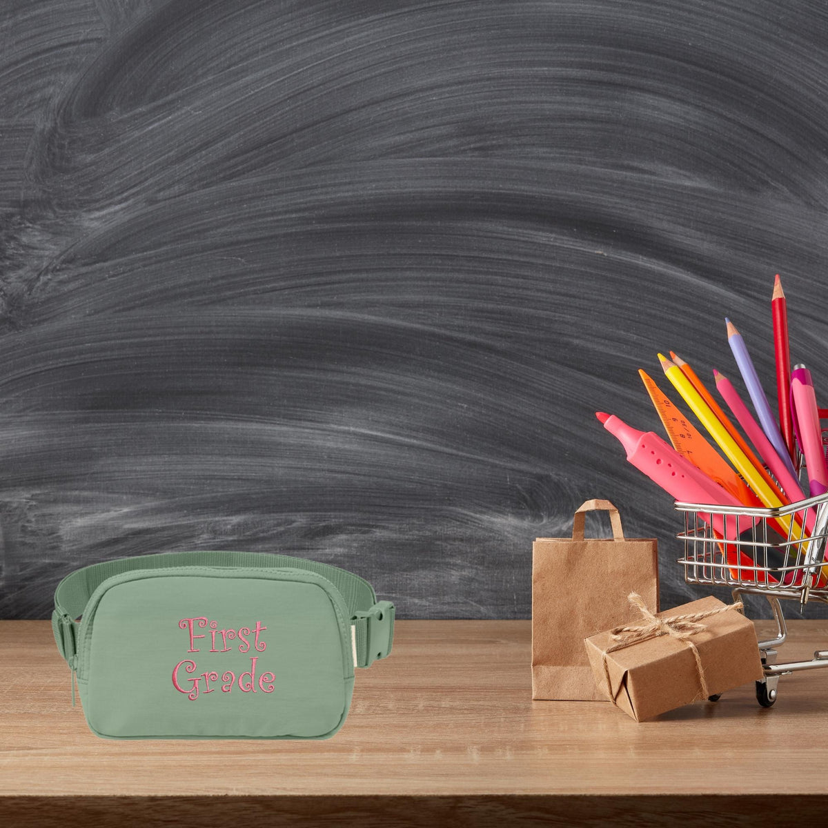 Custom Grade Level Crossbody Fanny Pack - teacher appreciation gift