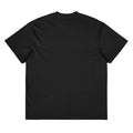 Men's box tee, Black, back view