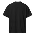 Men's box tee, Black, back view