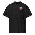 Men's box tee, Black, front view