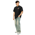 Men's box tee, Black, left front view