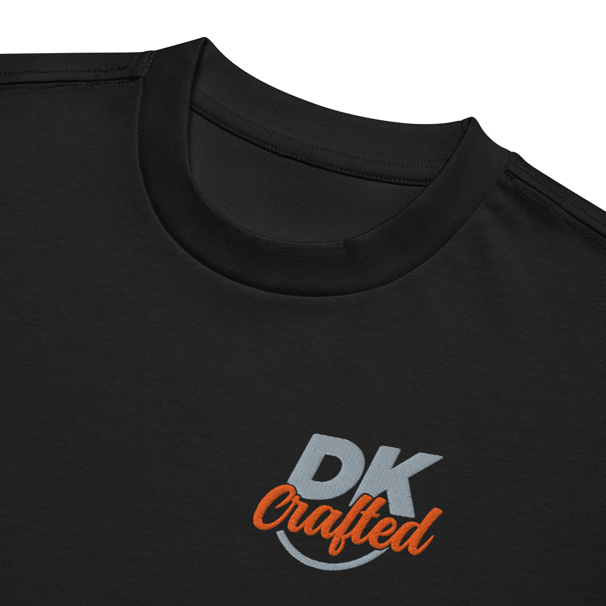 Men's box tee, Black, product detail view