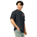 Men's box tee, Navy Blazer, right front view