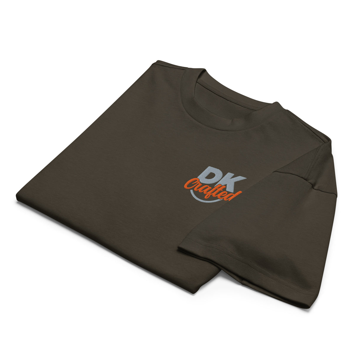 Men's box tee, Vintage Black, front view