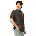 Men's box tee, Vintage Black, right front view