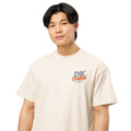 Men's box tee, Vintage White, front view