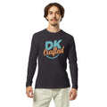 Long sleeve fitted crew, Heavy Metal, front view